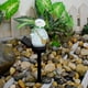 thumbnail image 1 of New Solar Christmas Snowman Resin Courtyard Lamp Holiday Garden Courtyard Lamp, 1 of 6
