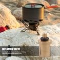 thumbnail image 1 of Adaptador de recarga de gas para tanque de cilindro de estufa de camping al aire libre 1pc, 1 of 7
