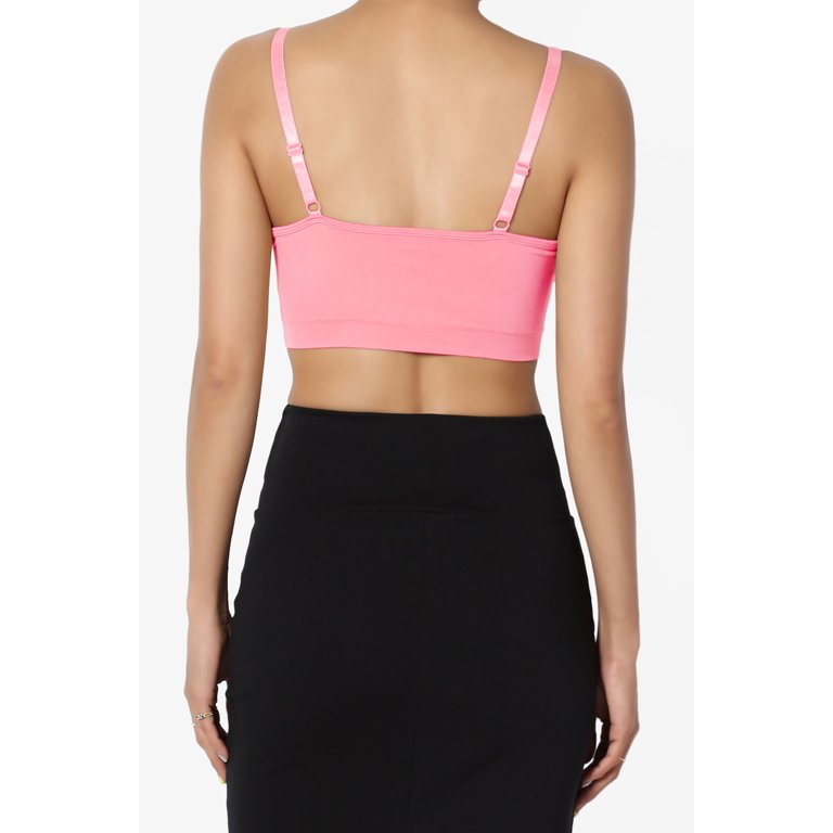 Strappy V Neck Bra Top