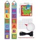 thumbnail image 4 of Back to School Banner First Day of School Welcome Banner Hanging Fabric Banners Flags Sign Backdrop Decoration Preschool Elementary High School Classr, 4 of 5