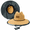 Natural Camo, variant on Men's Straw Hat Wide Brim Outdoor Lifeguard Straw Sun Hat (Size: Large/X-Large)