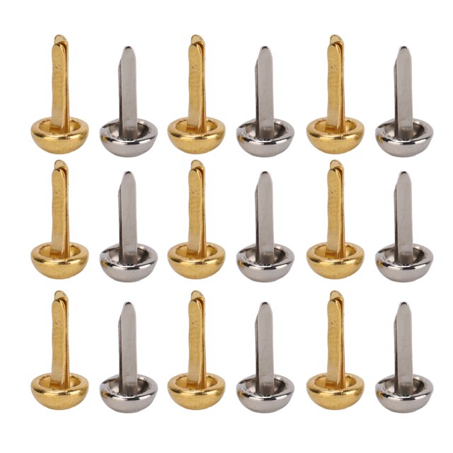 Mini Brads, Attaches en Laiton Revêtement Uniforme pour Bricolage
