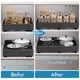 thumbnail image 4 of 2Pcs Organizador de Gabinete Deslizable Extraíble Extensible,Cajones Deslizables para Cocina, Almacenamiento Cocina Organizador de Alacena para Armario Estante,Negro, 4 of 7