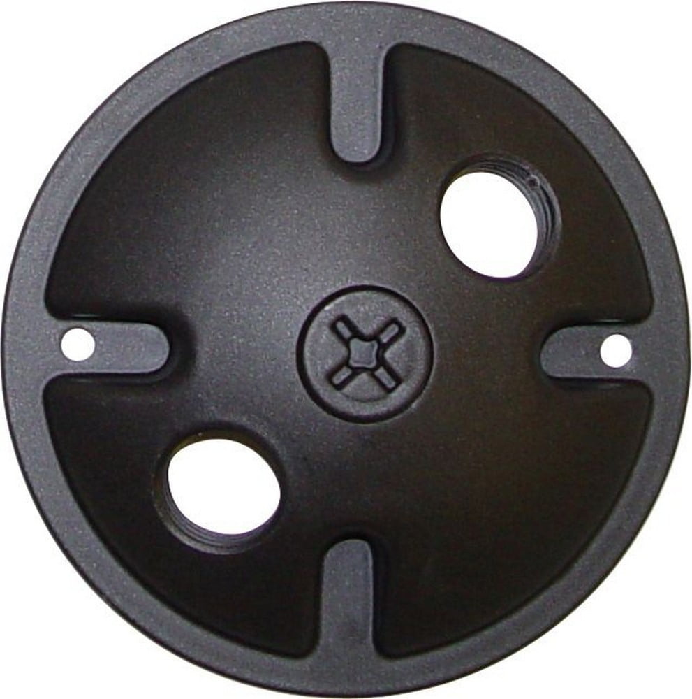 Nuvo Lighting 76666 4.5" 2 Light Dark Bronze Flood Light Wall