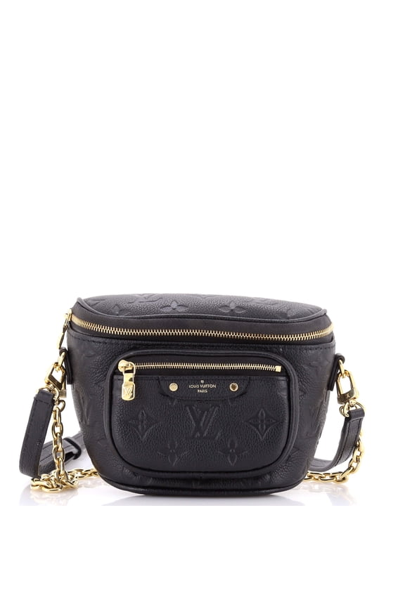 Pre-Owned Bum Bag Monogram Empreinte Leather Mini By Rebag