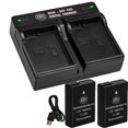 thumbnail image 4 of BM Premium 2 Pack of EN-EL14A Batteries and Dual Bay Battery Charger for Nikon D3100, D3200, D3300, D3400, D3500, D5100, D5200, D5300, D5500, D5600, DF Coolpix P7000, P7100, P7700, P7800 Cameras, 4 of 7