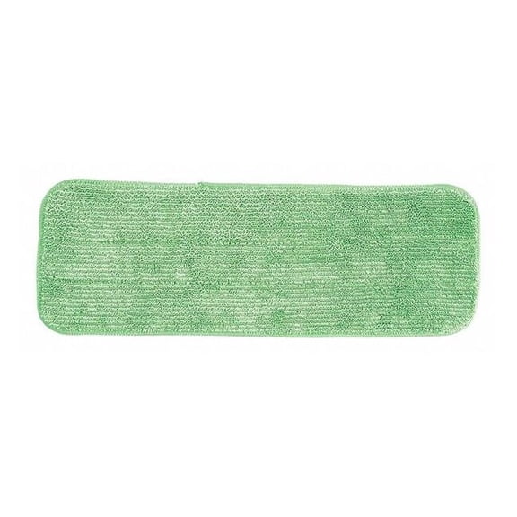 Hospeco Mop Pad,Green,Microfiber,PK12 2504-SPH-MFP-16G