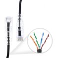 thumbnail image 4 of Nippon Labs 28 AWG Snagless Ultra Slim Cat6 Ethernet Patch Cable - Network Internet Cord - 1ft, Green (SLCAT6-28-1GN), 4 of 5