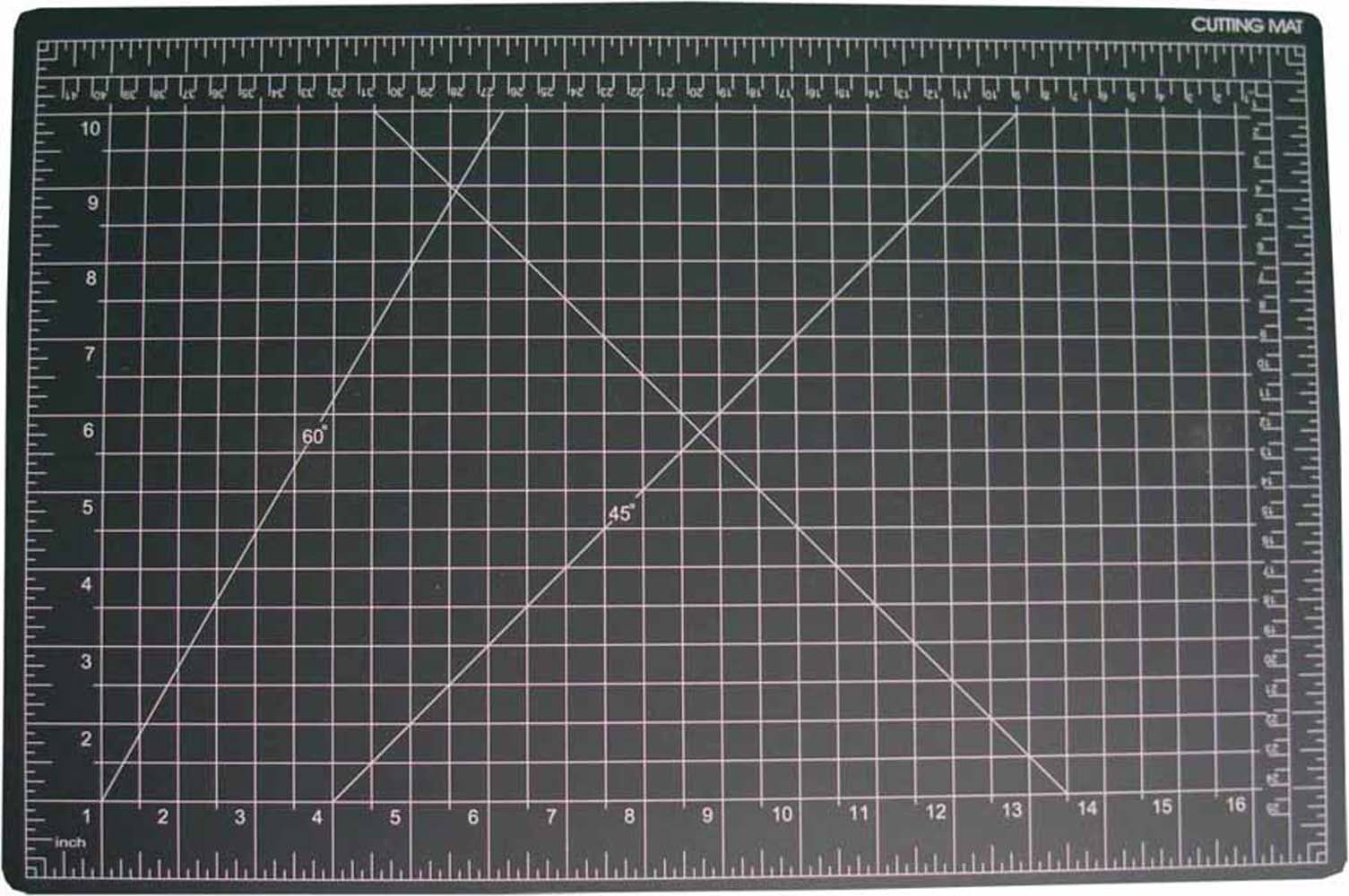 ARTIST'S BEST 12" x 18" (30.5 cm x 45.7 cm) Black Cutting Mat | Pre-Marked Grid Lines | Self-Healing Design | Ideal for Larger Projects | Protect Your Workspace
