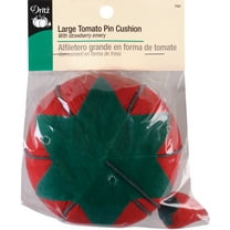 Dritz Large Tomato Pin Cushion W/Strawberry Emery-4"