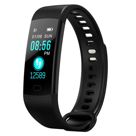 Y5 Color Screen Bluetooth Waterproof Fitness Tracker Smart Watch Bracelet Heart Rate Blood Pressure Monitor Smart