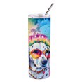 thumbnail image 4 of Carolines Treasures DAC2501TBL20 3 x 8.25 x 3 in. & 20 oz Dalmatian Hippie Dawg Stainless Steel Skinny Tumbler, 4 of 5