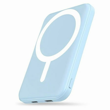 for MagSafe Battery Pack, 5000mAh Magnetic Power Bank Fast Charging Wireless Portable Charger for iPhone 16/15/14/13/12/ All Series