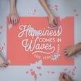 thumbnail image 3 of Erie, Pennsylvania, Happiness Comes in Waves, Simply Said (1000 Piece Puzzle, Size 19x27, Challenging Jigsaw Puzzle for Adults and Family, Made in USA), 3 of 4