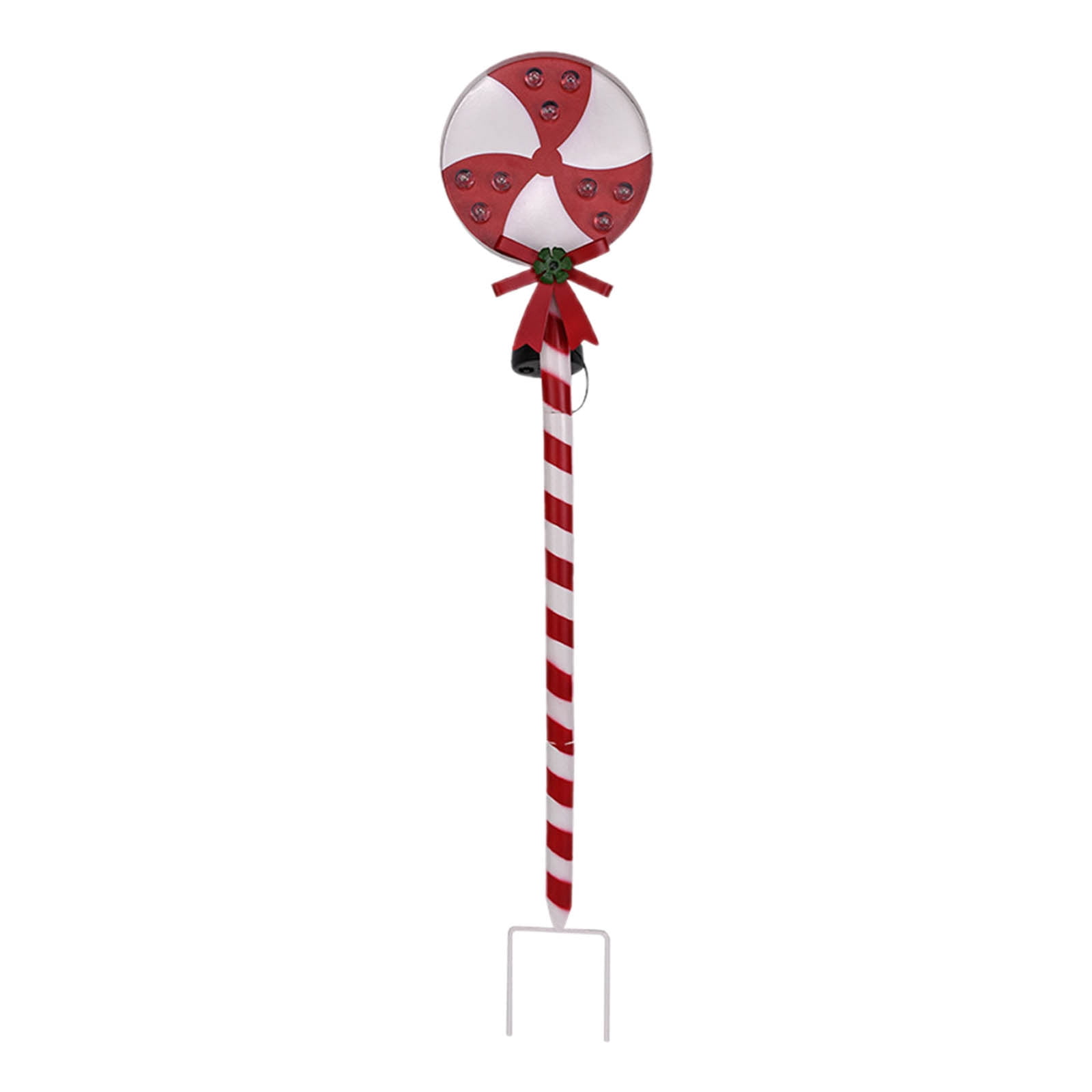 Matoen Solar Christmas Pathway Lights, Solar Lollipop Lights Christmas Decorations Outdoor, Waterproof Christmas Garden Stake Lights for Patio, Yard, Garden, Lawn Christmas Holiday Decor