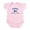 Petal Pink, variant on CafePress - Good Lkg Finn 2 Infant Bodysuit - Baby Light Bodysuit, Size Newborn - 24 Months
