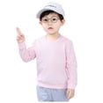 thumbnail image 3 of QWERTY Baby Boys Girls Solid Loose Hoodie Sweatshirt Warm Tops for Kids Size 6-7 Years, 3 of 3
