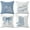 Light Blue Set of 4, variant on Pink Western Pillow Covers 18x18,Preppy Howdy Western Cowgirl Boots Disco Ball Pillow Case,Western Pillow Covers for Home Girls Room Dorm Decor,Teen Girls Gifts