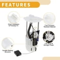 thumbnail image 4 of Electric Fuel Pump Assembly for Infiniti FX35 FX50 QX70 Fuel Filter Pump Module with Inlet Strainer No.170401CB0D, 4 of 8