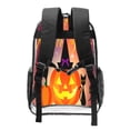 thumbnail image 2 of Easygdp Halloween Clear Backpack, Transparent Bookbag for School for Women Men, Capacity Clear Bag for College, Travel, 2 of 7