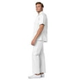 thumbnail image 5 of Adar Universal Scrubs For Men - Zippered Short Sleeved Scrub Jacket, 5 of 7