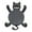 Grey, variant on Wine & Glass Racks Plastic Cat Coaster gray