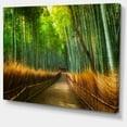 thumbnail image 1 of Designart - Arashiyama Bamboo Grove Japan - Oversized Forest Canvas Artwork, 1 of 2