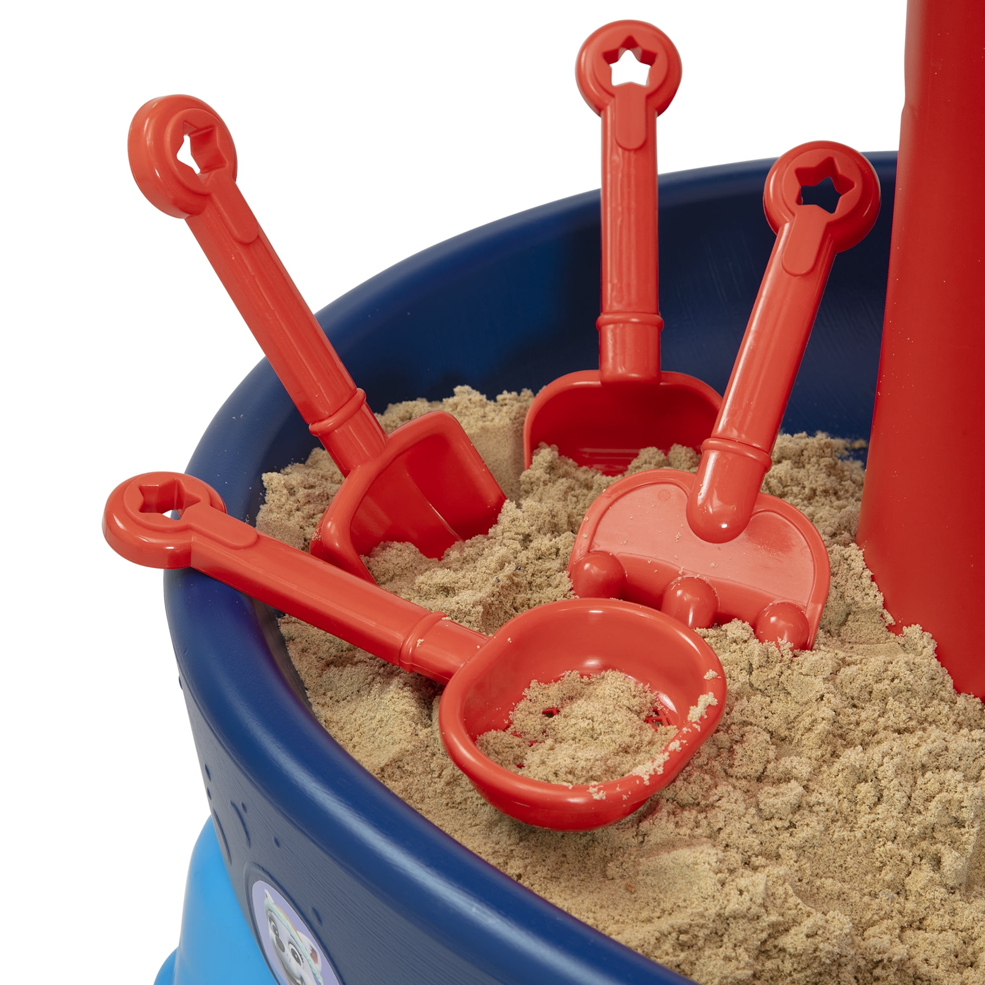 PAW Patrol Water Table by Delta Children - 3-Tier Water Table with 11-Piece Toy Set, Blue