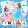 thumbnail image 3 of Huge Wave Princess Toy, Double Girls Dress-up Toy Set and for Girls, Unicorn and Frozen Princess Christmas Birthday Gift for Girl 3-6 Years, for Little Girls Ages 3 4 5 6 7 Year., 3 of 6