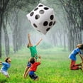 thumbnail image 2 of Dados inflables Novelty Place Jumbo, 20 cm, blancos y negros, x2, 2 of 7