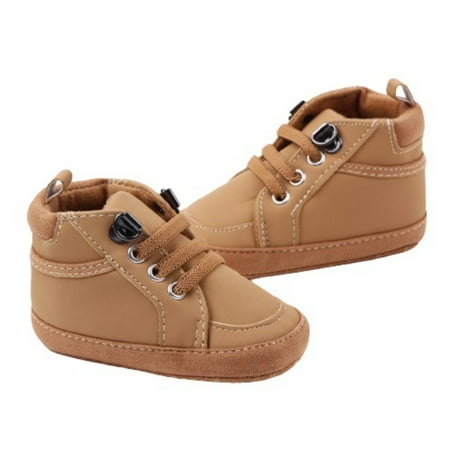 

PEACNNG Baby Boys Girls Sneakers Toddler Dress Shoes Soft Rubber Sole Infant Newborn Oxford First Walker Crib Shoes