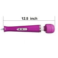 thumbnail image 2 of Tutuviw Wired Powerful Handheld Electric Massager, Strong Vibration Personal Back Massage for Home Sports Recovery, Muscle Aches, Body Pain (Purple), 2 of 6