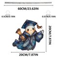 thumbnail image 3 of Lindo Colgante de Fantasma 2D para Pared y Ventana, Cadena Redonda, para Festival, 3 of 7
