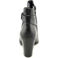 thumbnail image 5 of Giani Bernini Womens CALAE Leather Round Toe Ankle Cowboy Boots, Black, Size 9.0, 5 of 5