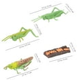 thumbnail image 2 of 2 Sets Grasshopper Growth Cycle Imaginative Play Toy Kids Child, 2 of 8
