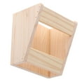 thumbnail image 1 of kusrkot Small Pet Wooden Rack Feeder Hay Lettuce Grass Nest Holder For Rabbit Guinea Pig, 1 of 9