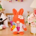 thumbnail image 2 of Yatlte Gnomes Plush Spring Orange Doll Ornament Easter Decoration Hug Egg Bunny Rabbit Plush, 2 of 6