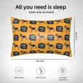 thumbnail image 4 of Bingfone German Shepherd Woof Satin Pillowcase for Hair - Standard Size with Zipper Silky & Soft Pillow Covers,20x30 Inches, 4 of 6