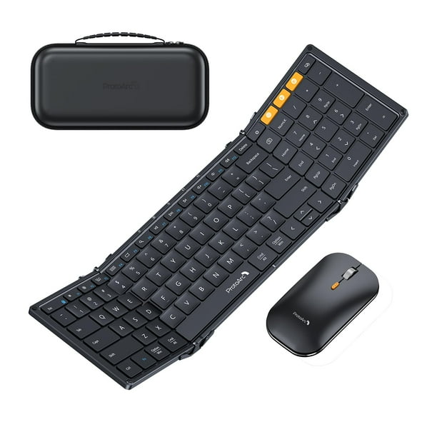 Combo de teclado y ratón ProtoArc XKM01 plegable de tamaño completo