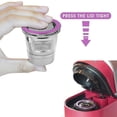 thumbnail image 3 of Stainless Steel Coffee Capsule Cup Reusable K Cup For 2.0/1.0 Mini Plus Coffee Filter Accessories Hy, 3 of 4