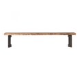 thumbnail image 2 of Moe's Home Collection Bent 18" Wood Dining Bench in Light Brown, 2 of 10