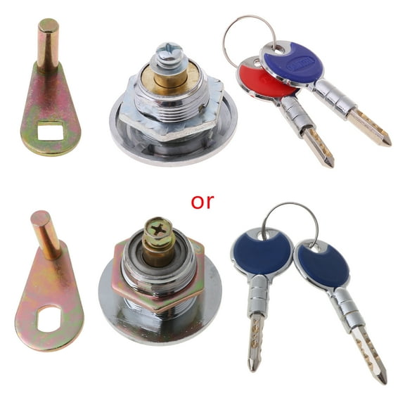 Super Security Safe Deposit Box Anti-theft Lock With Encryption Keys Copper Cyli