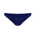 thumbnail image 3 of Bigersell Cotton Panties for Women Clearance Open Crotch Panties Seamless Panty Style P-238 Polyester Cheeky Panties Thongs Briefs High Waist Women's Bikini Panties Navy One Size, 3 of 5