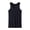 Black, variant on ZVNAΖH Big and Tall Men's Cotton Undershirts Tank Tops Sleeveless Plain Summer Vest Athletic Gym Layering T-Shirt, Slim Fit, Single Pack, 1X-3X, Gray