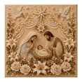 thumbnail image 2 of MInHoues Christmas Nativity Scene Diamond Painting DIY Kit, Christmas Wall Decor Dot‑Art Craft Set, Holiday Hand‑Making Supplies for Home Indoor Christmas Decoration, 2 of 7