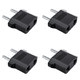 thumbnail image 1 of Likrtyny Convertidor Adaptador Enchufe EE. UU. A La UE Retardante Llama ABS Protección Múltiple para El, 1 of 6