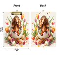 thumbnail image 5 of FORMRS Acrylic Clipboard with Low Profile Clip Standard A4 Letter Size, 12.5" x 9", Dachshund Egg, 5 of 8