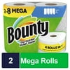 Bounty Select-A-Size Paper Towels, 2 Mega Rolls, White, 180 Sheets per Roll