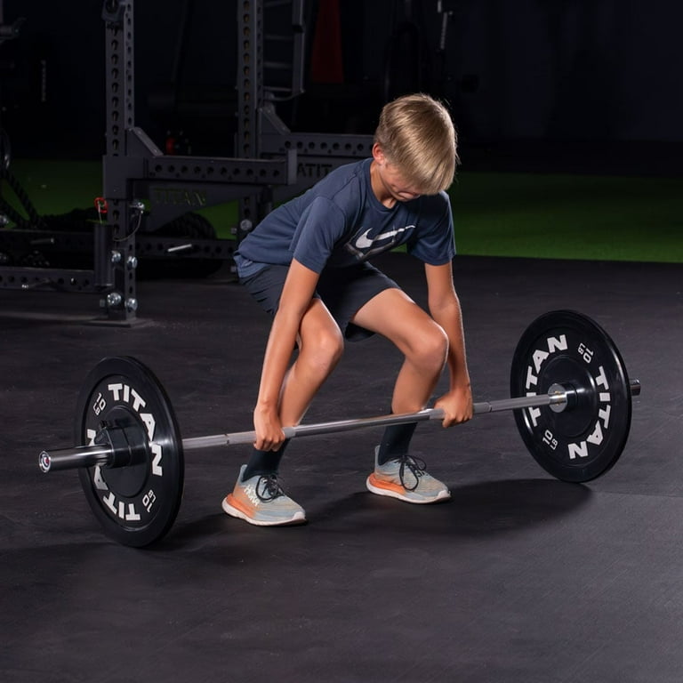 Titan Fitness Aluminum Olympic Technique Training Barbell, FT