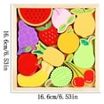 thumbnail image 2 of F Kids Educational Wooden Puzzle, Number Cognition Vehicle Theme, Fine Motor Skills Development, Montessori Activity Learning Play, 2 of 2
